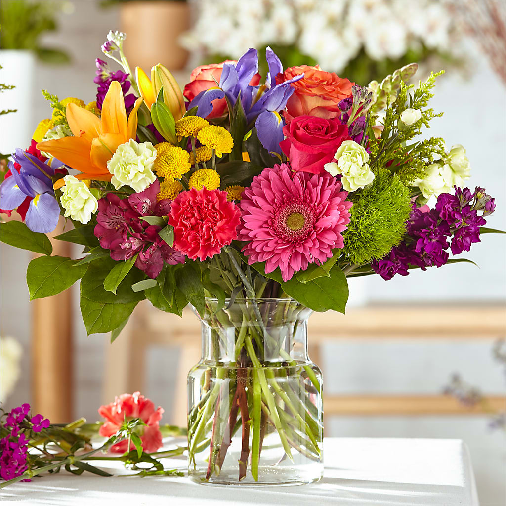 Bold & Bright – A Florist Original – Flowers Forever, Carlsbad CA