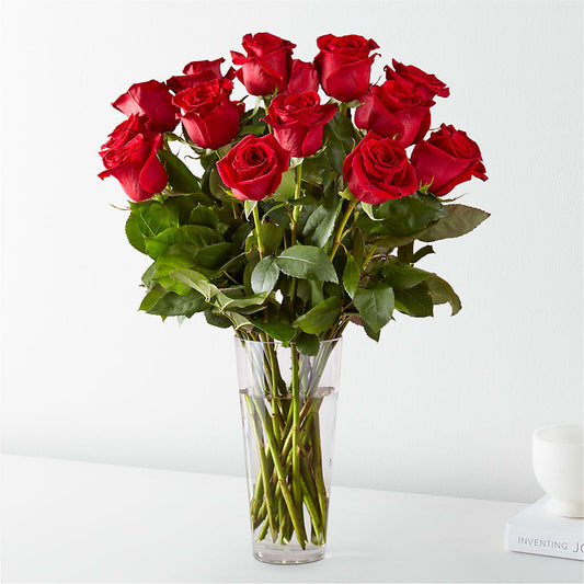 Long Stem Red Rose Bouquet – Flowers Forever, Carlsbad CA