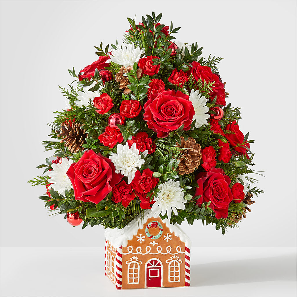 Spiced Gingerbread Tree – Flowers Forever, Carlsbad CA