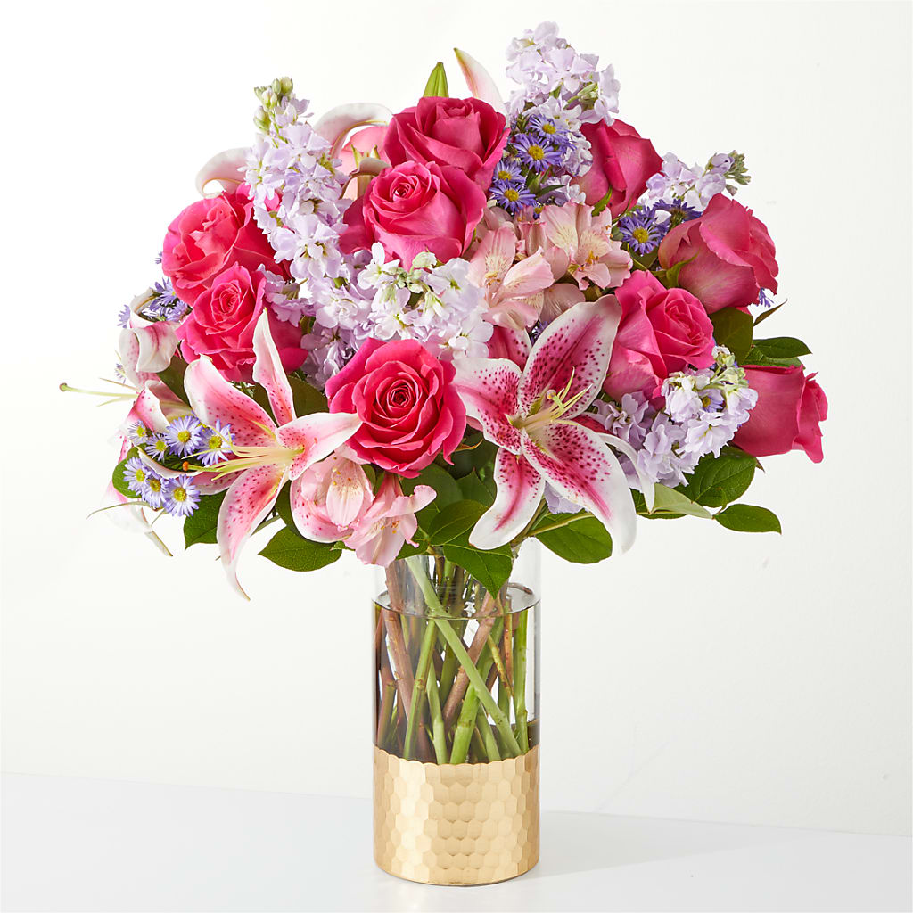 Pressing Petals Bouquet – Flowers Forever, Carlsbad CA