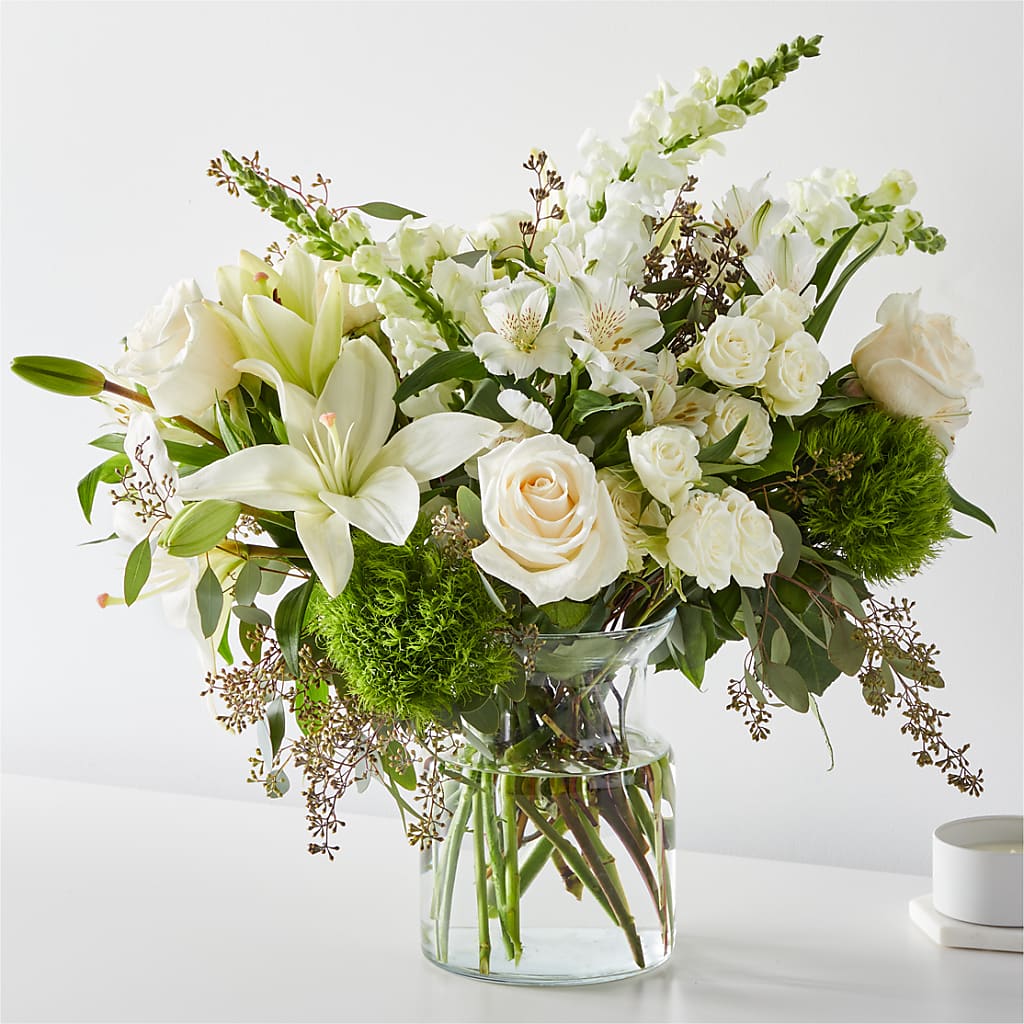 Fresh Linen Bouquet – Flowers Forever, Carlsbad CA