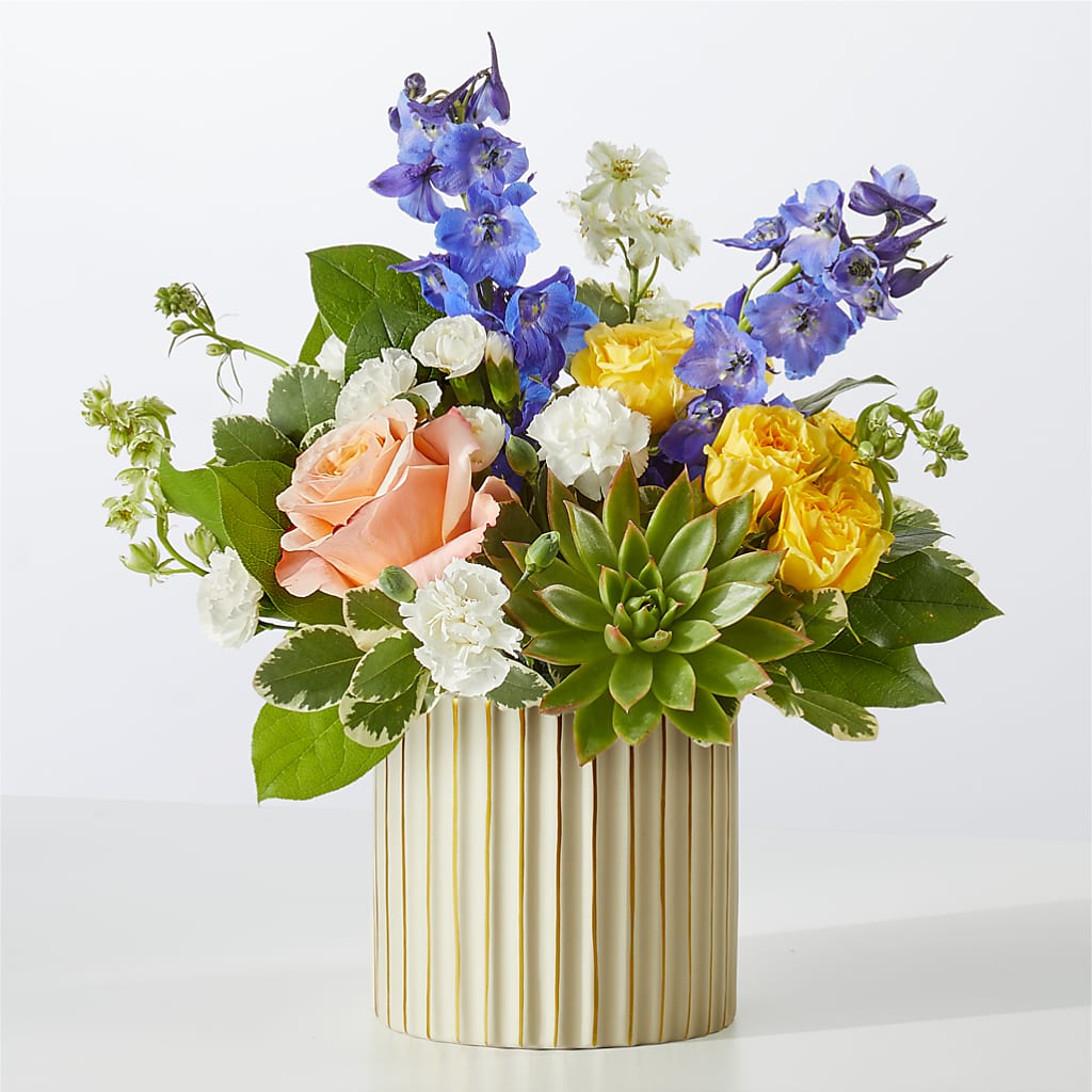 Cobalt Reverie Bouquet – Flowers Forever, Carlsbad CA