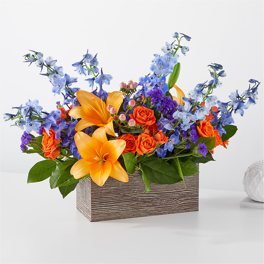Radiant Citrus Box Bouquet – Flowers Forever, Carlsbad CA