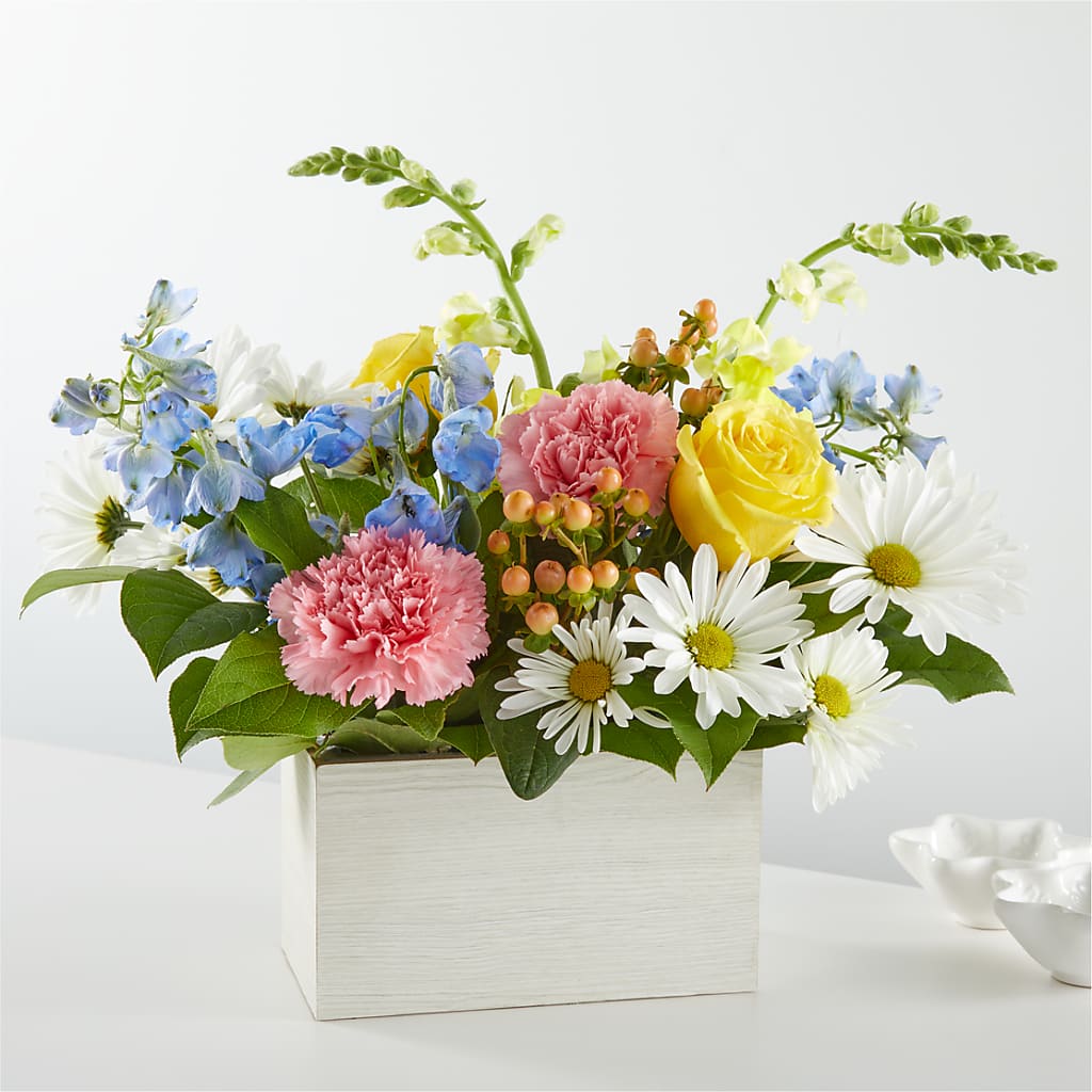 Sun Salutation Box Bouquet – Flowers Forever, Carlsbad CA