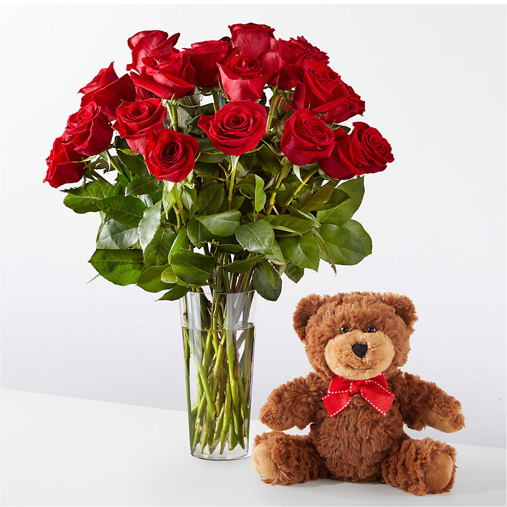 Romantic Long Stem Red Rose Bouquet Bundles – Flowers Forever, Carlsbad CA