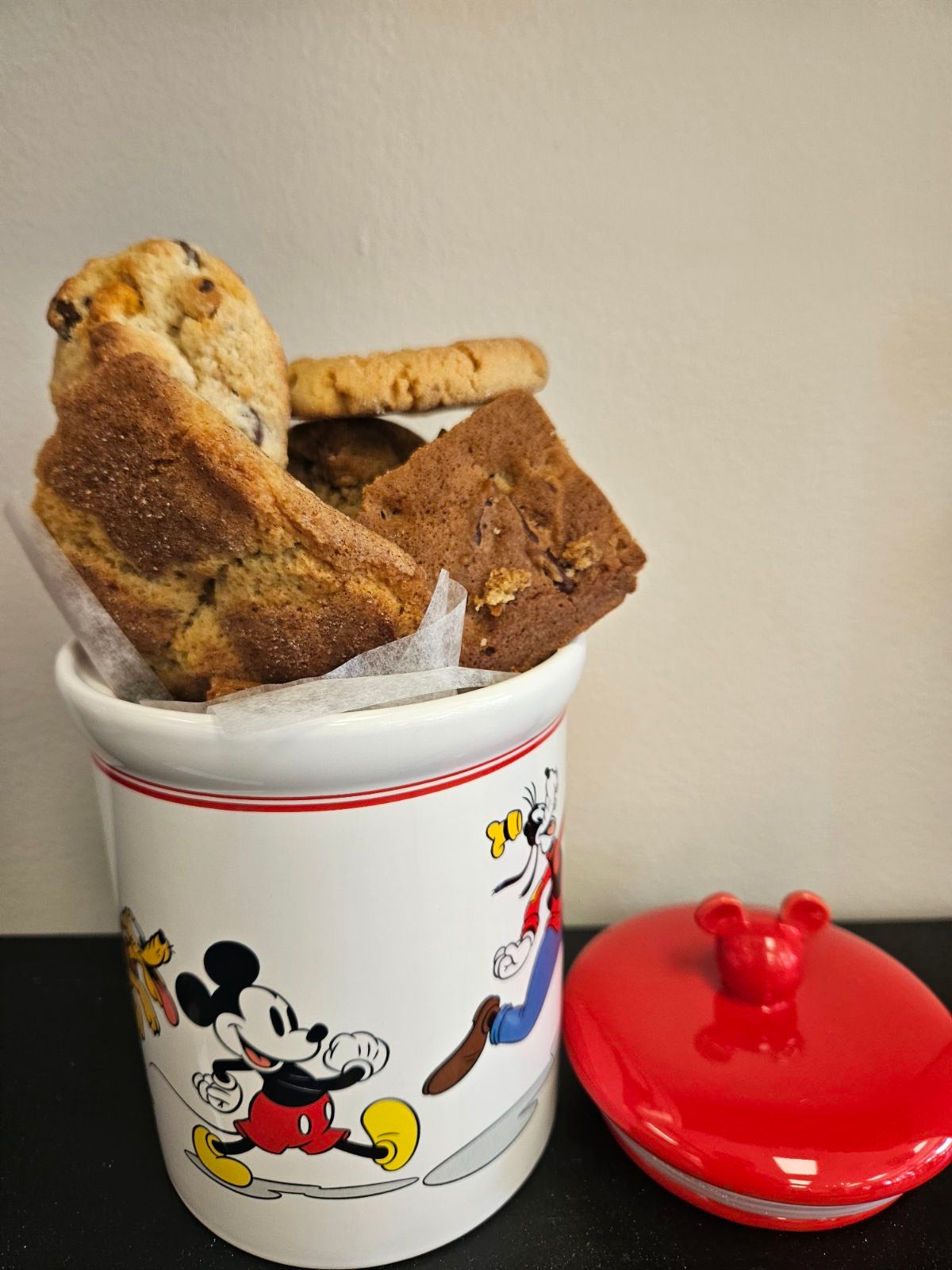 House Made Cookies- Disney Collectible Jar – Flowers Forever, Carlsbad CA