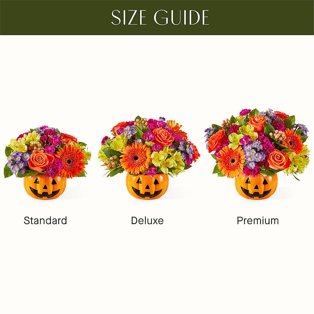 Tricks & Treats Pumpkin – Flowers Forever, Carlsbad CA