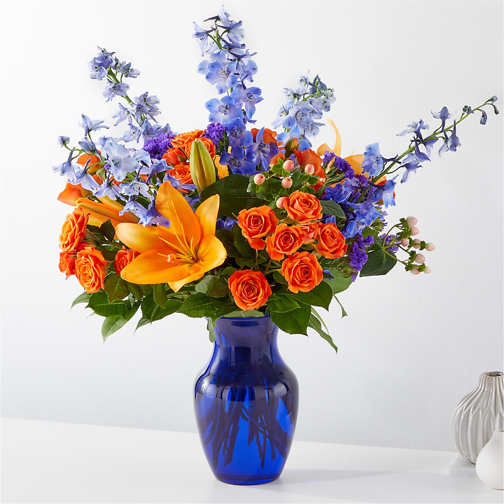 Radiant Citrus Bouquet – Flowers Forever, Carlsbad CA