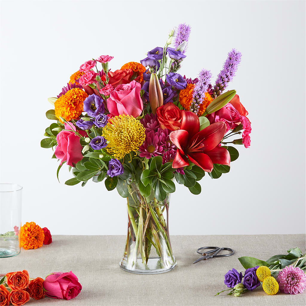 Feast of Color – A Florist Original – Flowers Forever, Carlsbad CA