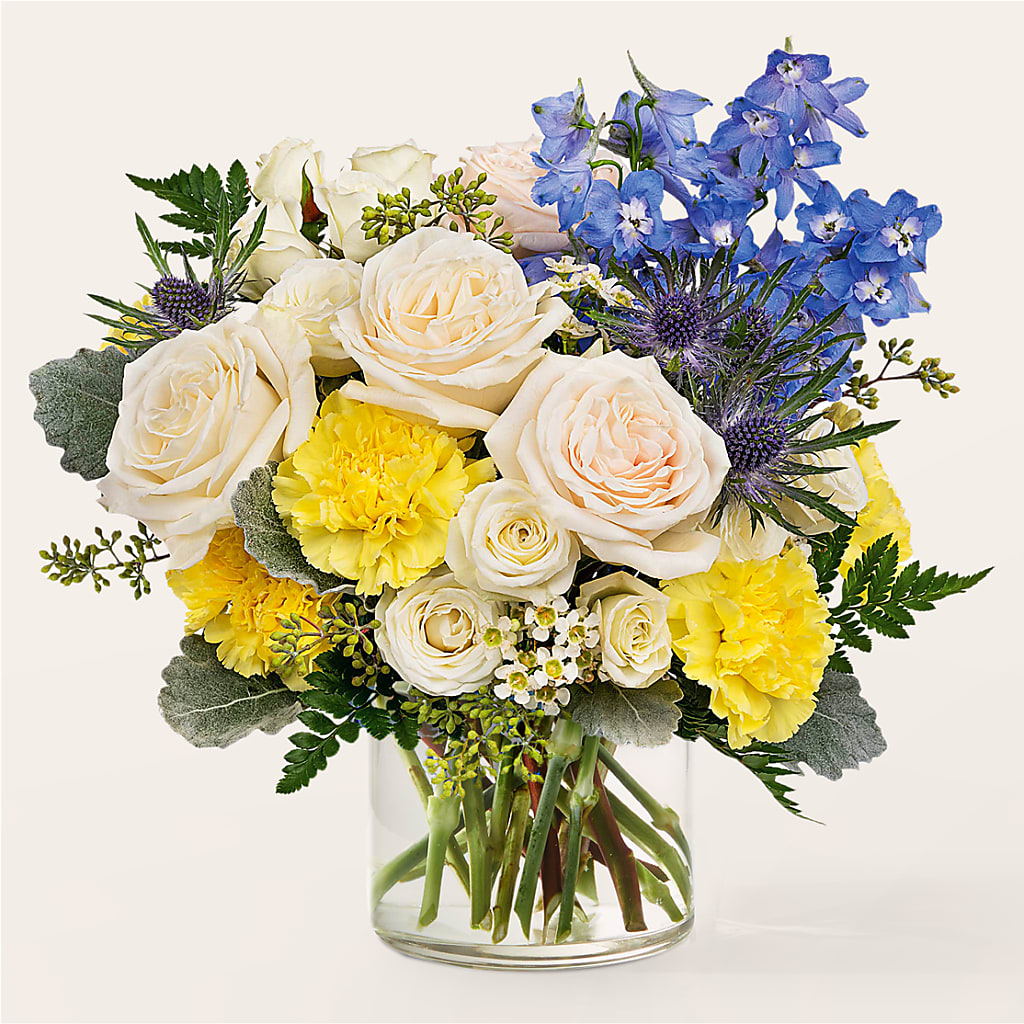 Lemon Sorbet Bouquet – Flowers Forever, Carlsbad CA