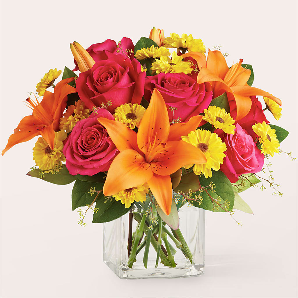 Neon Lights Bouquet – Flowers Forever, Carlsbad CA