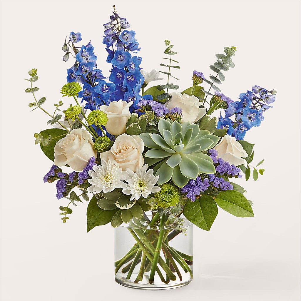 Cerulean Waves Bouquet – Flowers Forever, Carlsbad CA