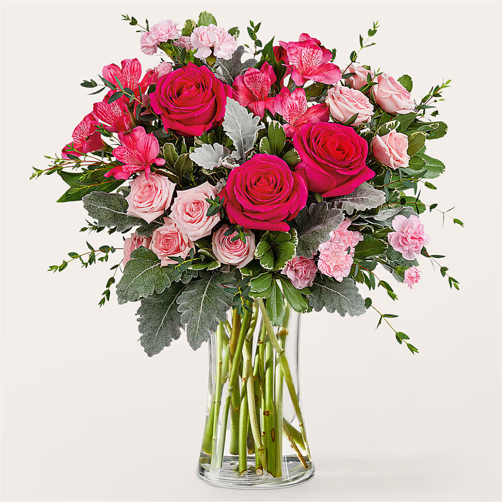 Tickled Pink Bouquet – Flowers Forever, Carlsbad CA