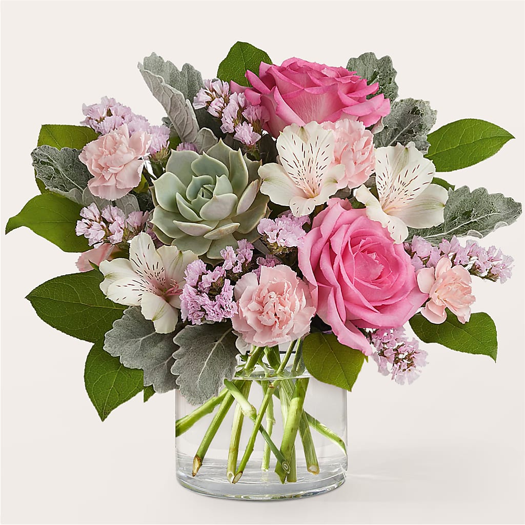 Dusty Rose Bouquet – Flowers Forever, Carlsbad CA
