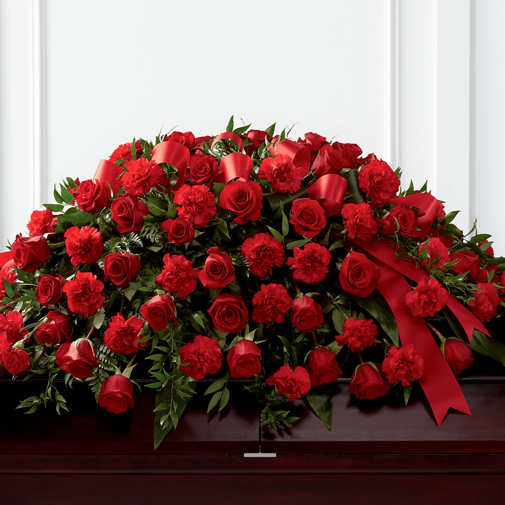 Tribute of Life Casket Spray – Flowers Forever, Carlsbad CA