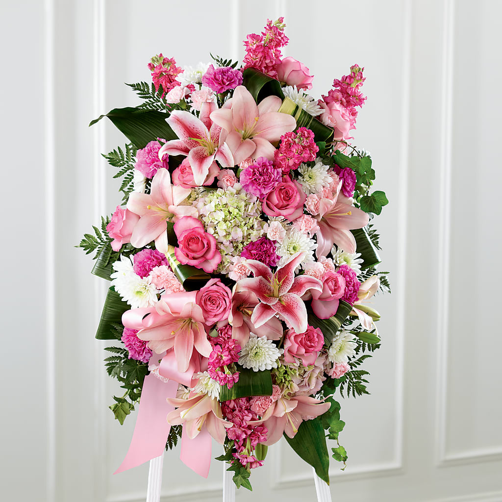 Comforting Standing Spray – Flowers Forever, Carlsbad CA