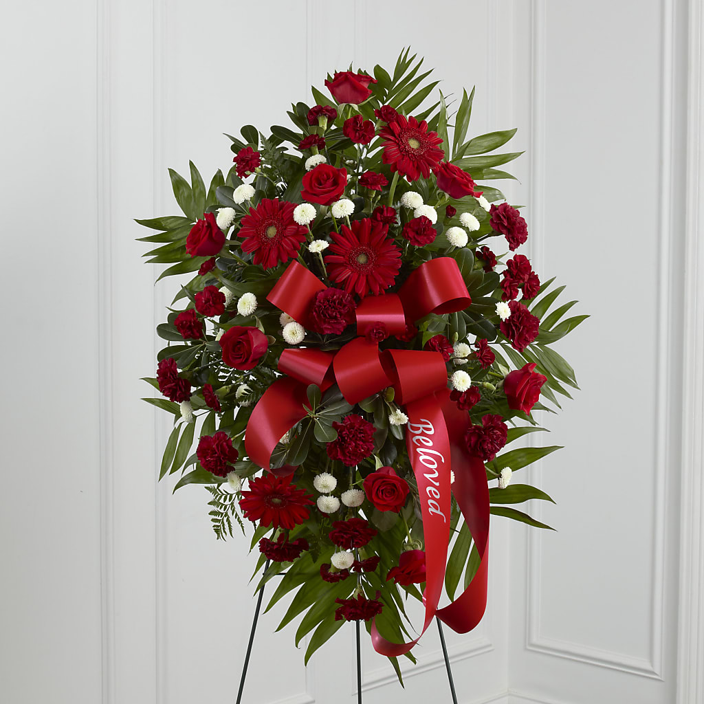Treasured Memories Standing Spray – Flowers Forever, Carlsbad CA