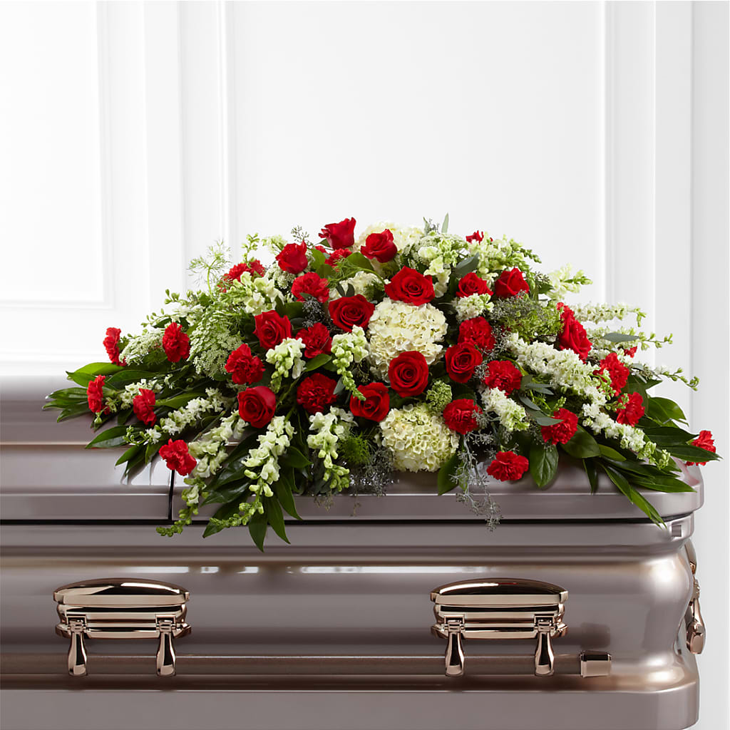 Sincerity Casket Spray – Flowers Forever, Carlsbad CA