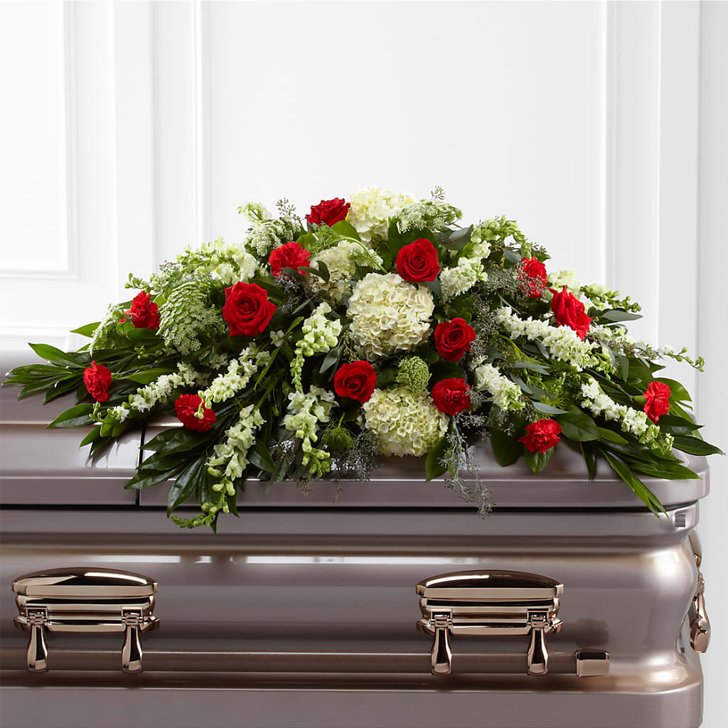 Sincerity Casket Spray – Flowers Forever, Carlsbad CA