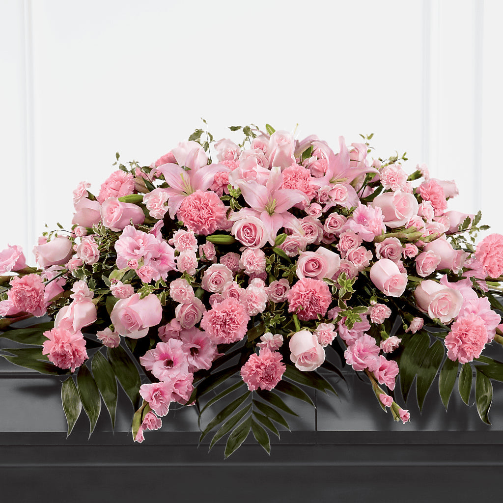Garden of Comfort Casket Spray (Standard) – Flowers Forever, Carlsbad CA