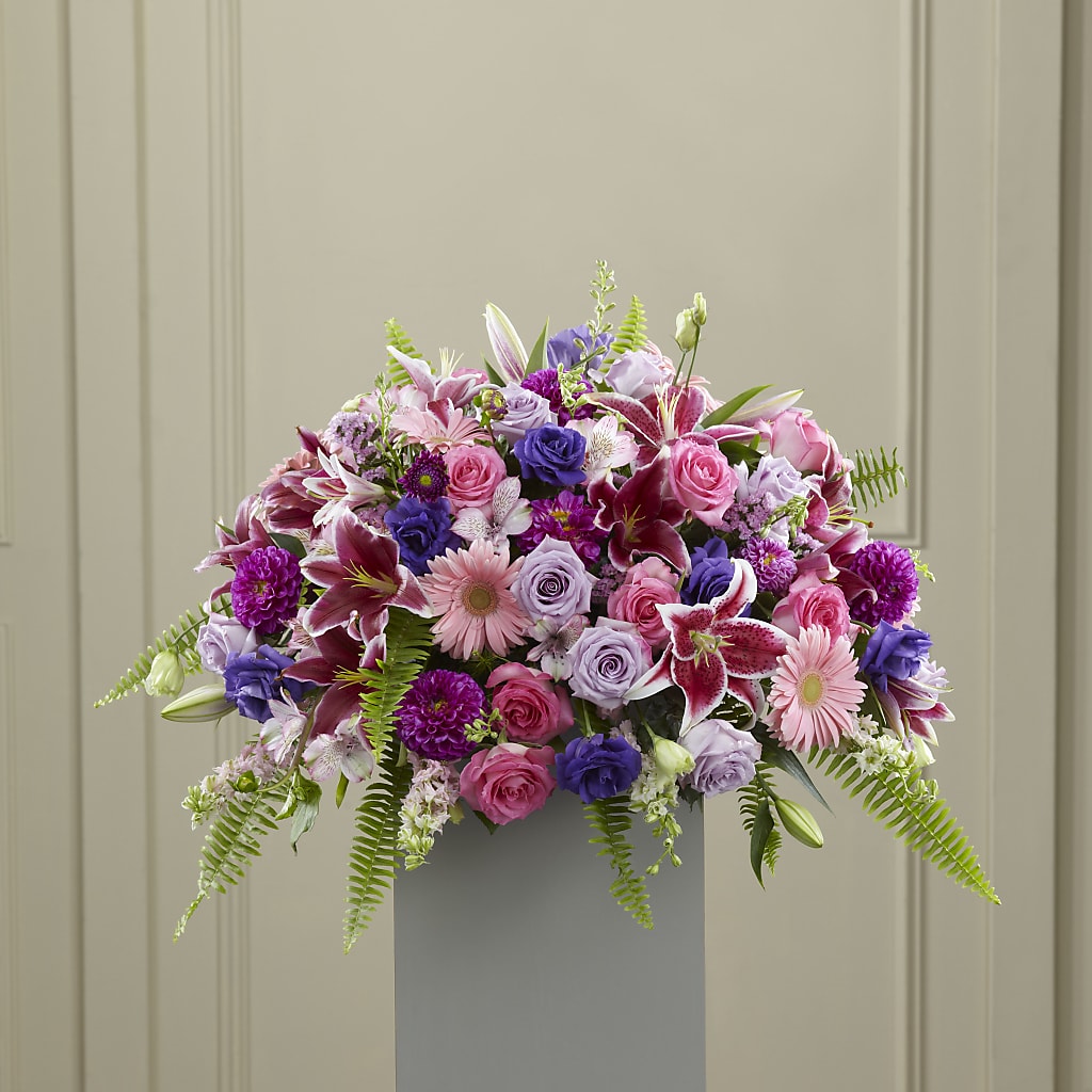 Fare Thee Well Pedestal – Flowers Forever, Carlsbad CA