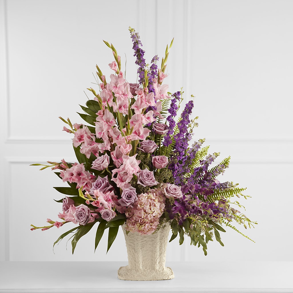 Flowing Garden Arrangement – Flowers Forever, Carlsbad CA
