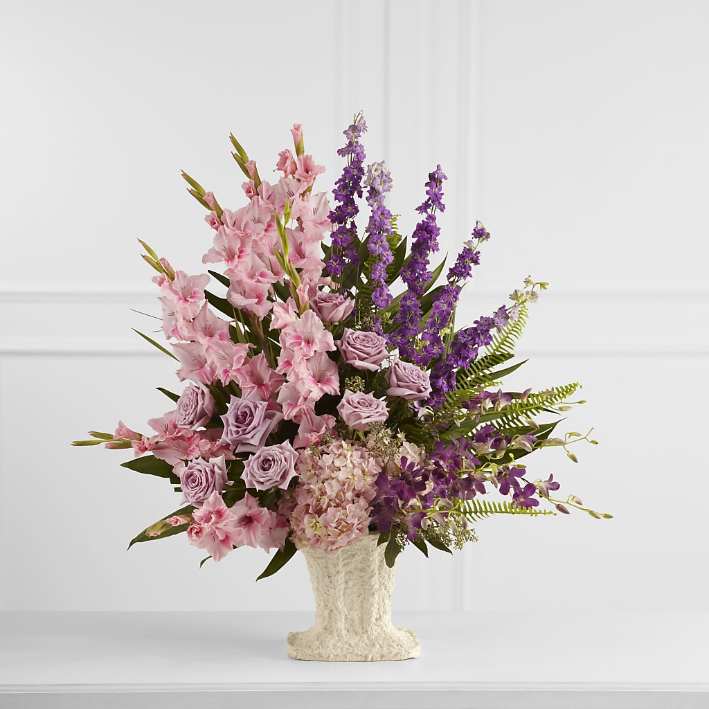 Flowing Garden Arrangement – Flowers Forever, Carlsbad CA