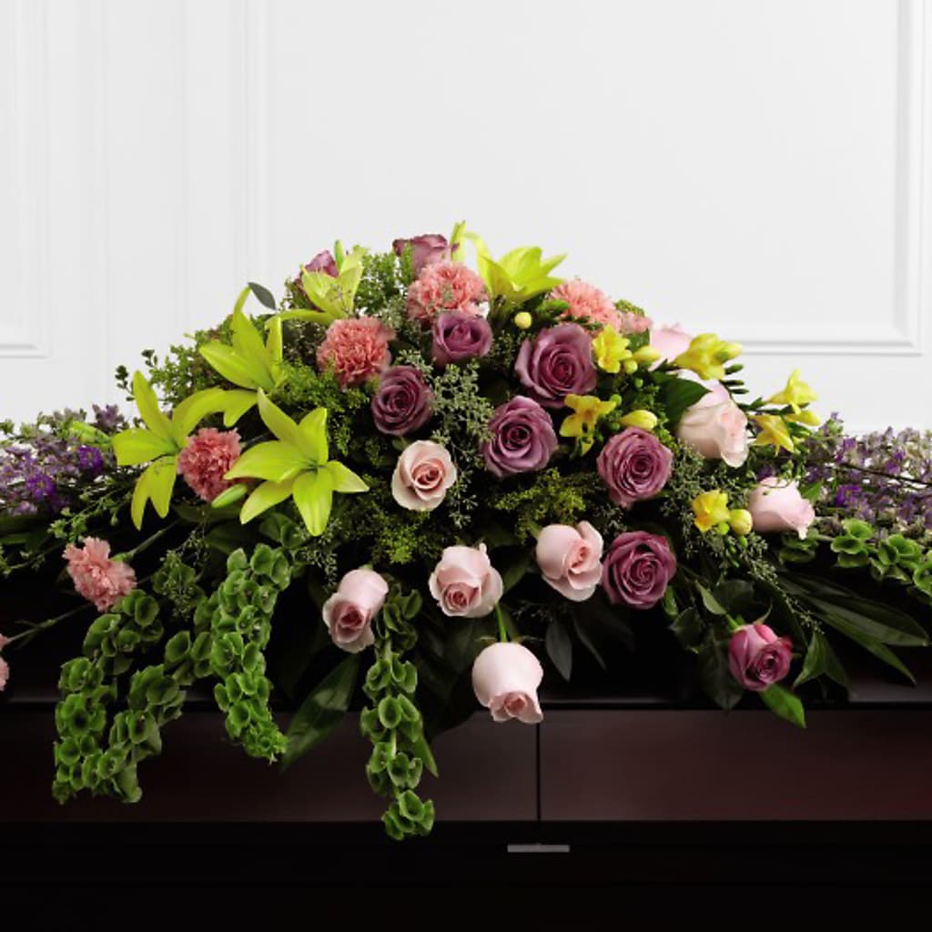 Forever Beloved Casket Spray – Flowers Forever, Carlsbad CA