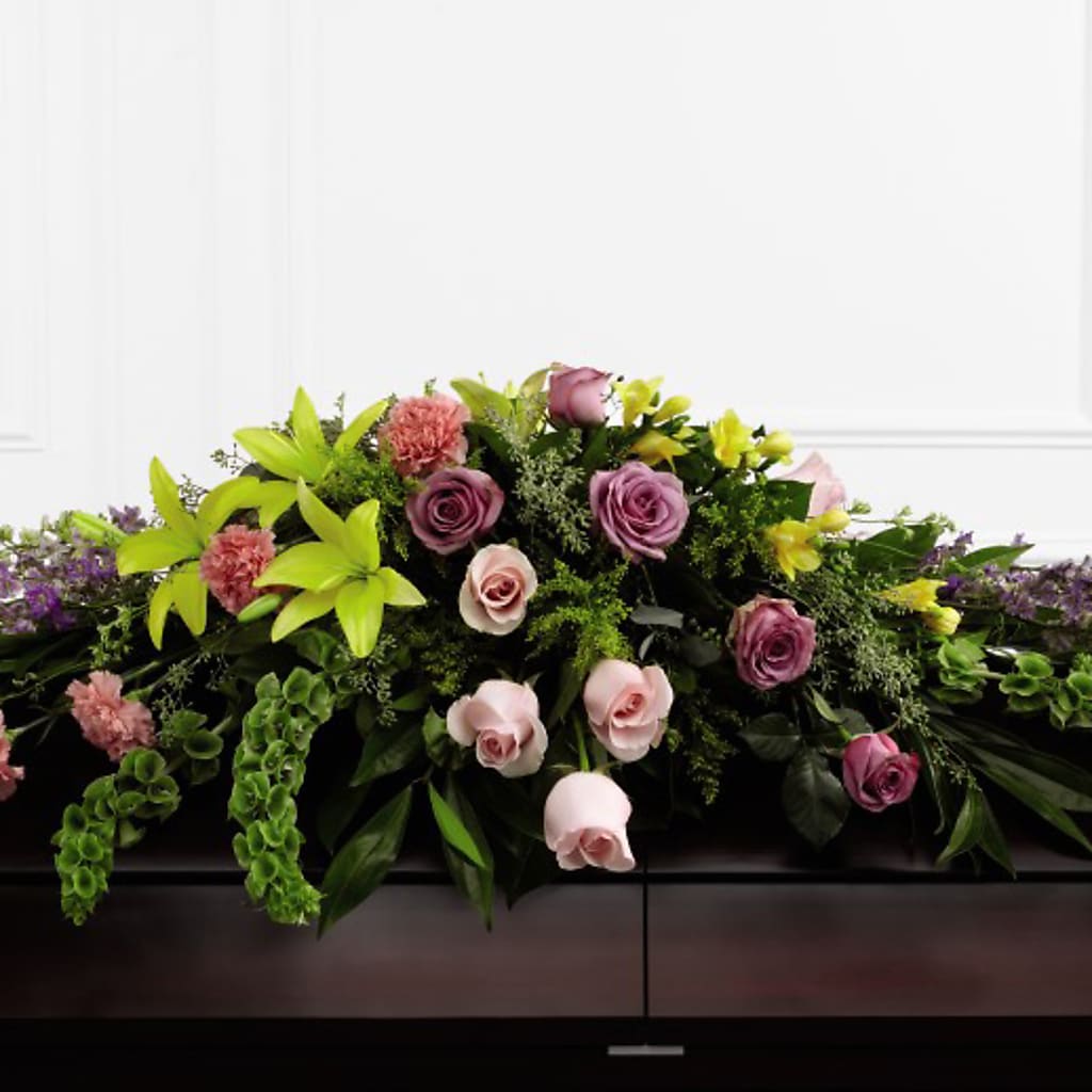 Forever Beloved Casket Spray – Flowers Forever, Carlsbad CA