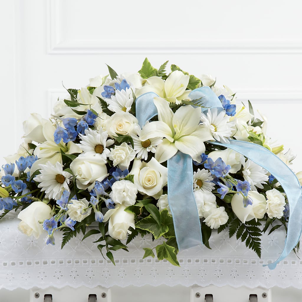 Tender Treasure Casket Spray – Flowers Forever, Carlsbad CA