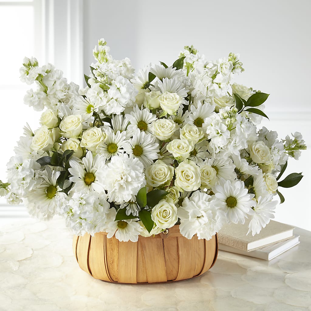 Graceful Garden Basket – Flowers Forever, Carlsbad CA