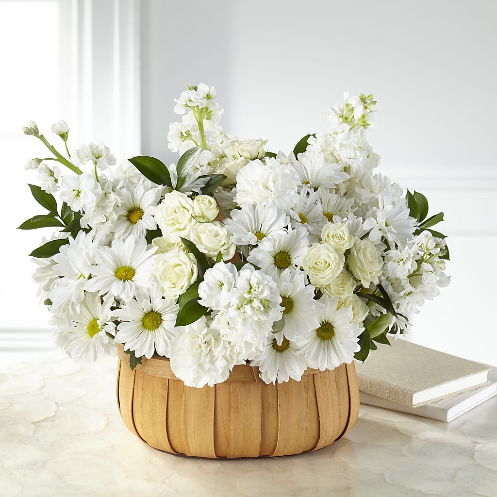 Graceful Garden Basket – Flowers Forever, Carlsbad CA