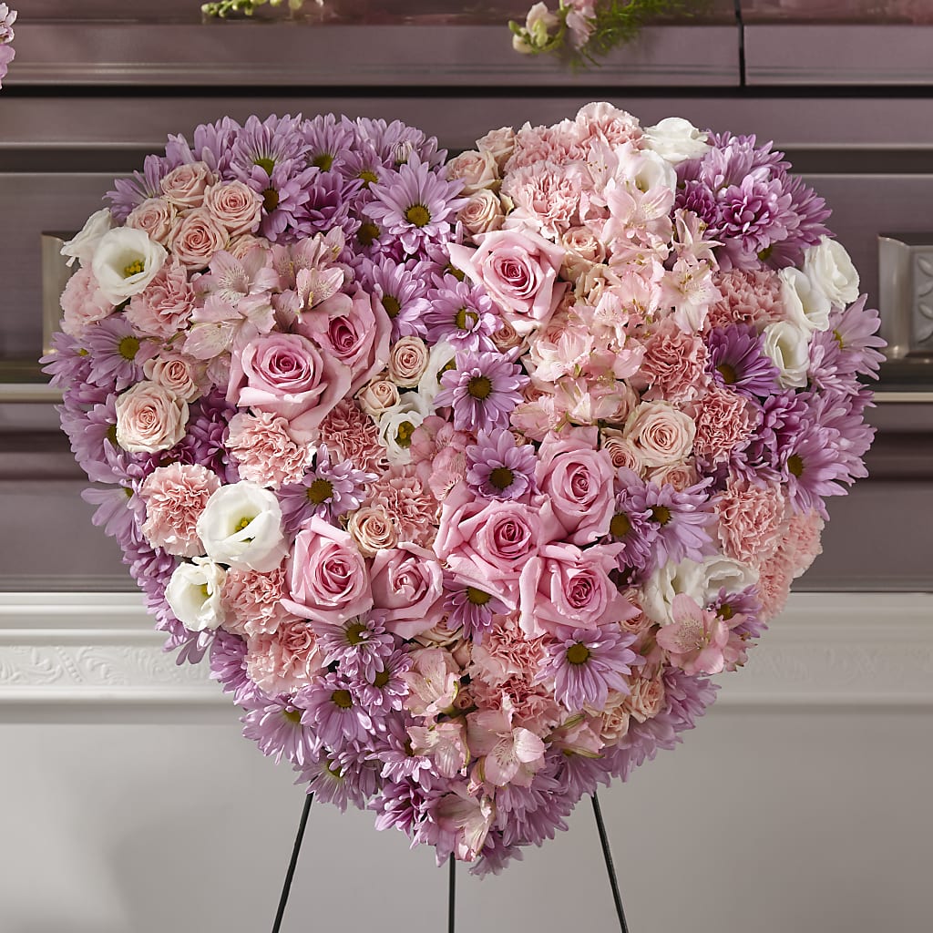 Heaven's Light Heart – Flowers Forever, Carlsbad CA