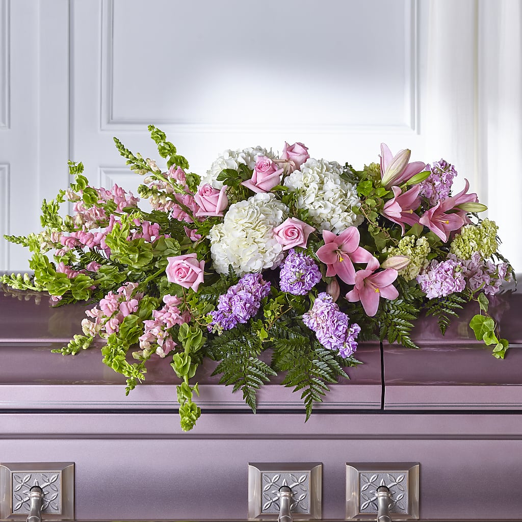 Life's Gratitude Casket Spray – Flowers Forever, Carlsbad CA