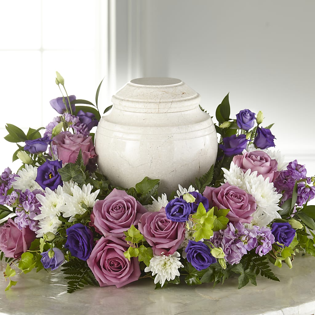 Blooming Sympathy Cremation Adornment – Flowers Forever, Carlsbad CA