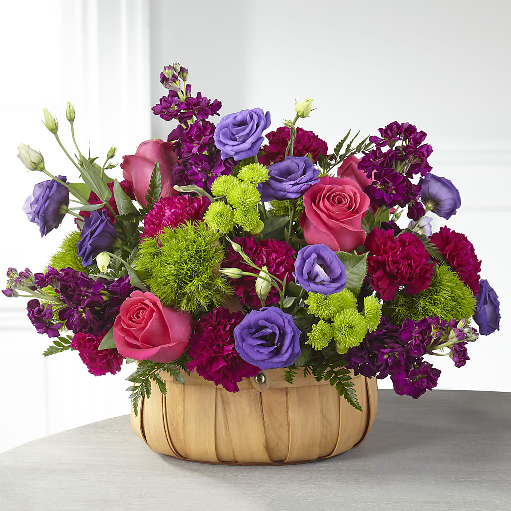 Serene Sanctuary Basket – Flowers Forever, Carlsbad CA
