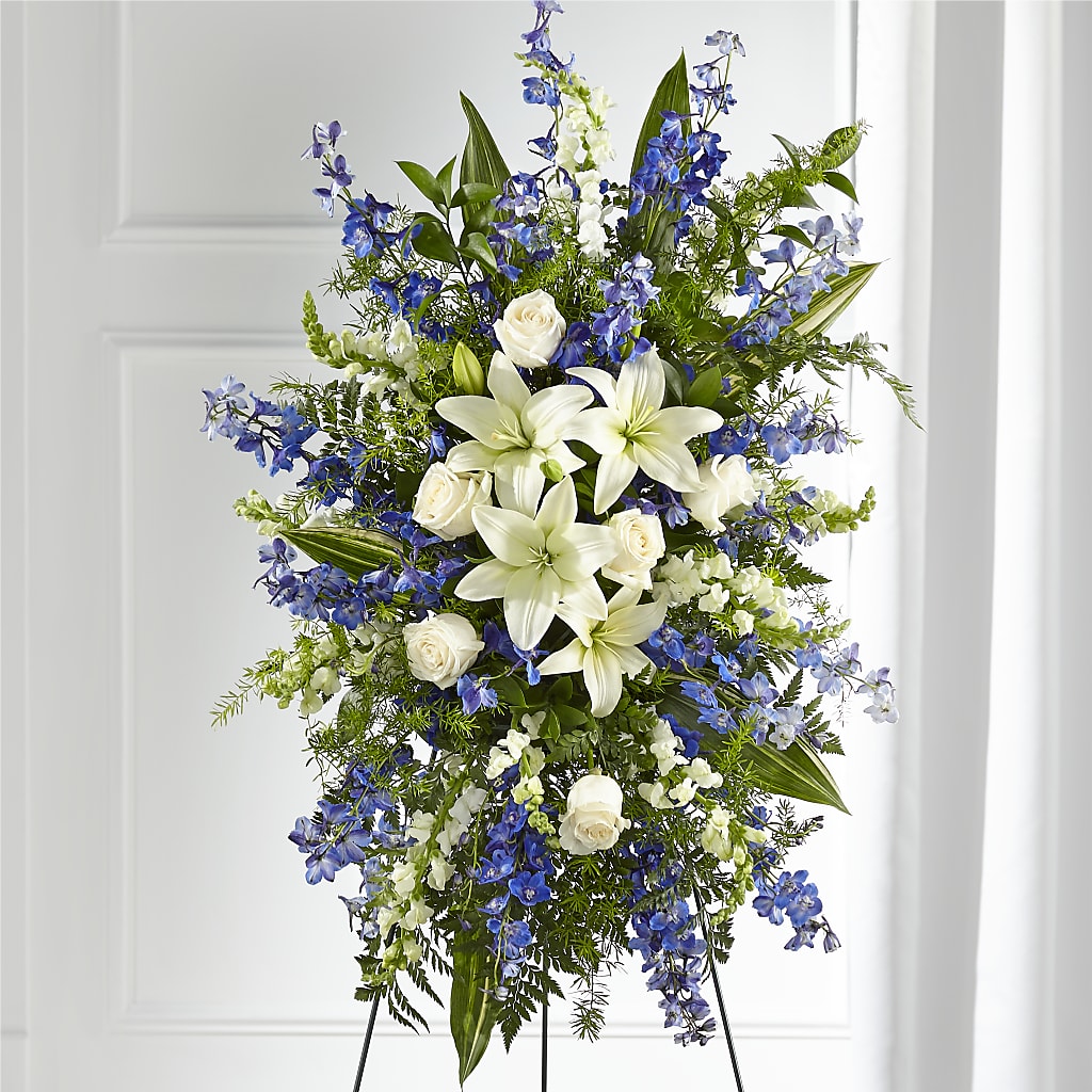 Faithful Friend Standing Spray – Flowers Forever, Carlsbad CA