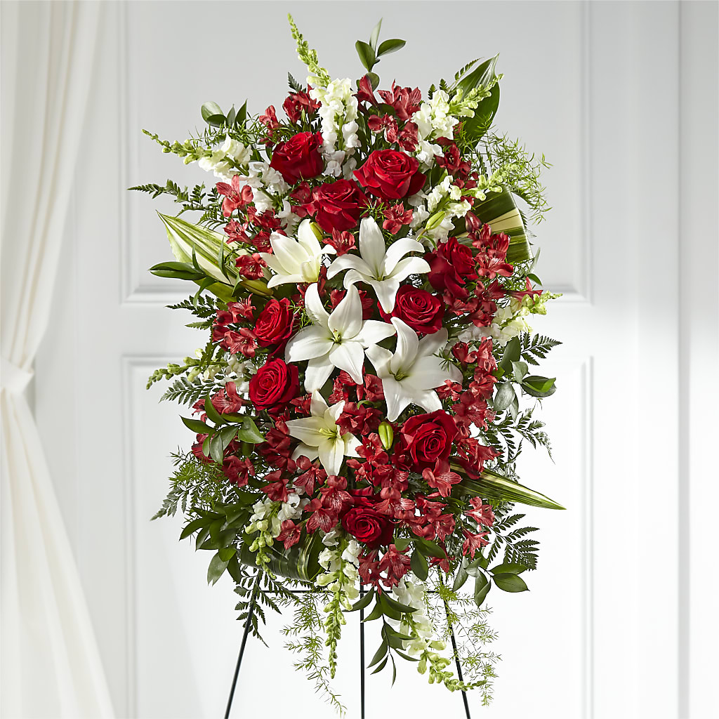 Everlasting Memory Standing Spray – Flowers Forever, Carlsbad CA
