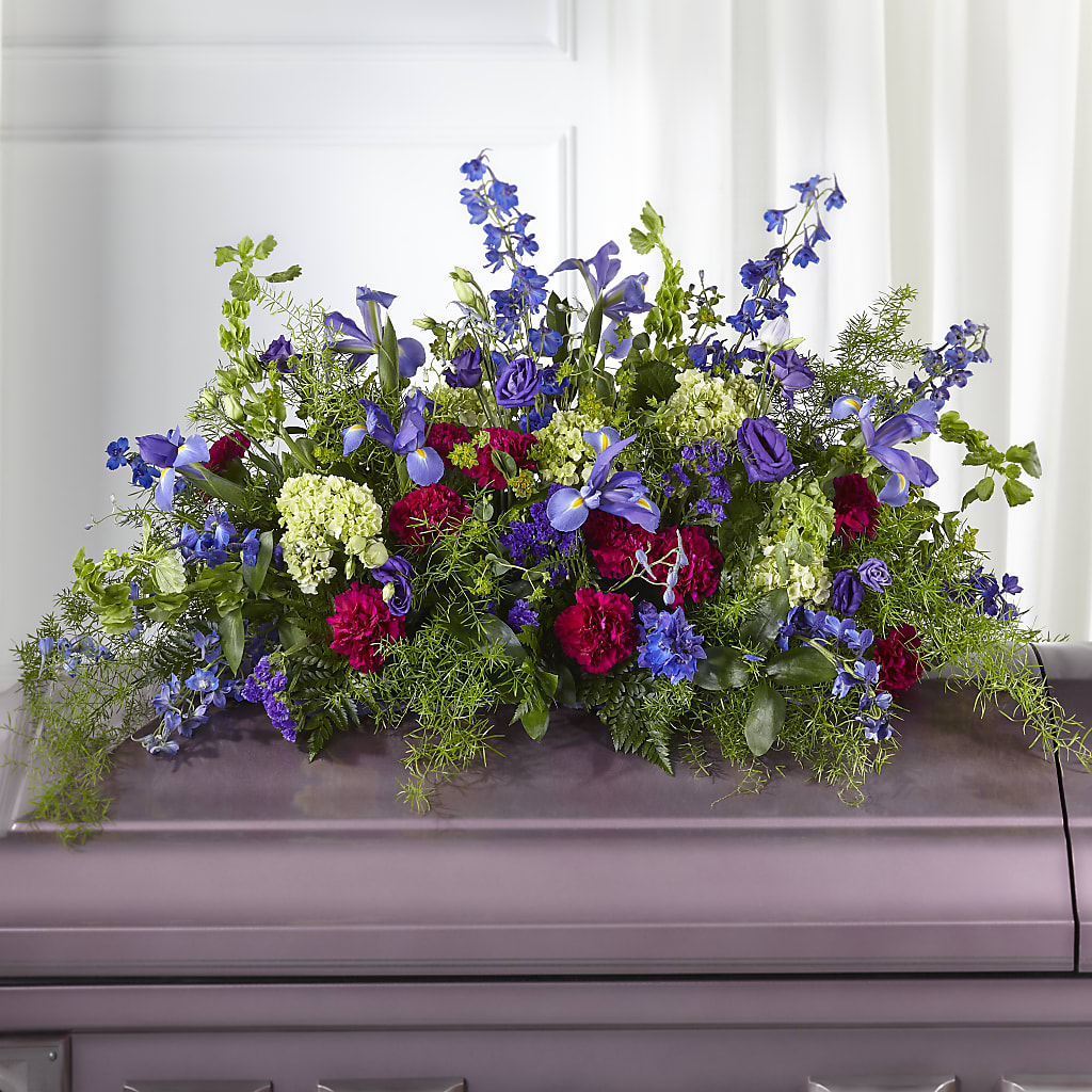 Always Treasured Casket Spray – Flowers Forever, Carlsbad CA