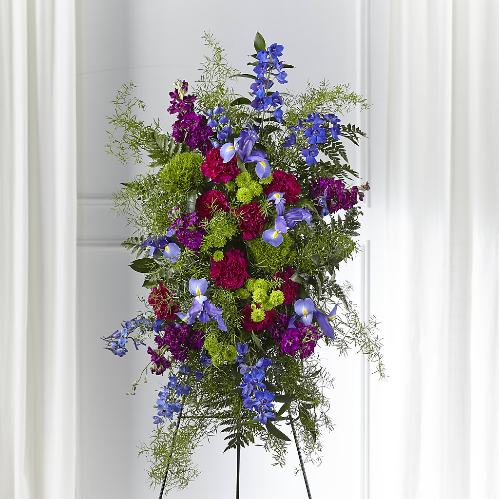 Heavenly Skies Standing Spray – Flowers Forever, Carlsbad CA