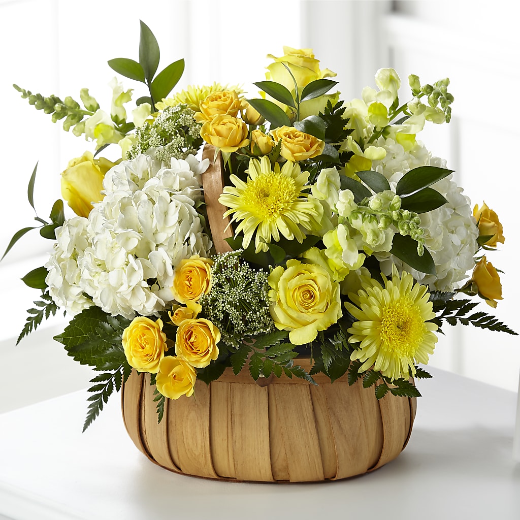 Rustic Remembrance Basket – Flowers Forever, Carlsbad CA