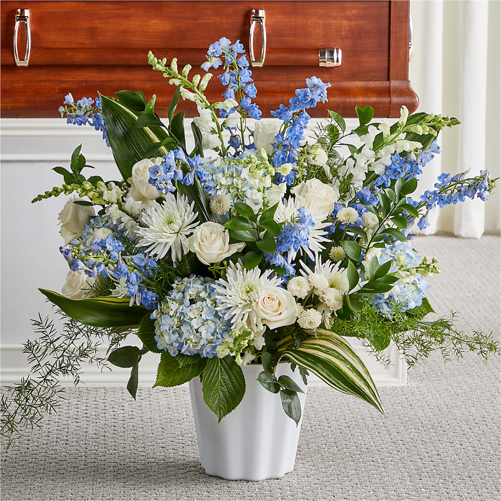Everlasting Memories Floor Basket – Flowers Forever, Carlsbad CA