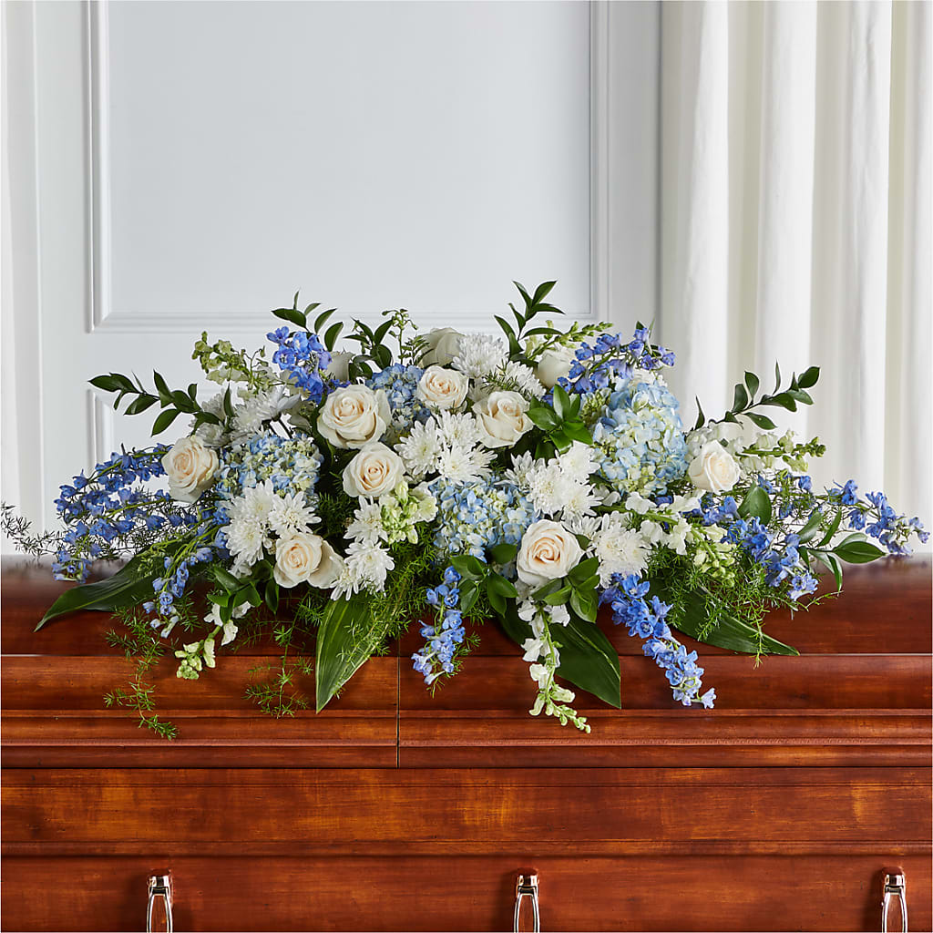 Timeless Essence Casket Spray – Flowers Forever, Carlsbad CA