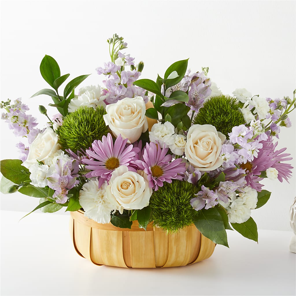 Peace & Love Basket – Flowers Forever, Carlsbad CA
