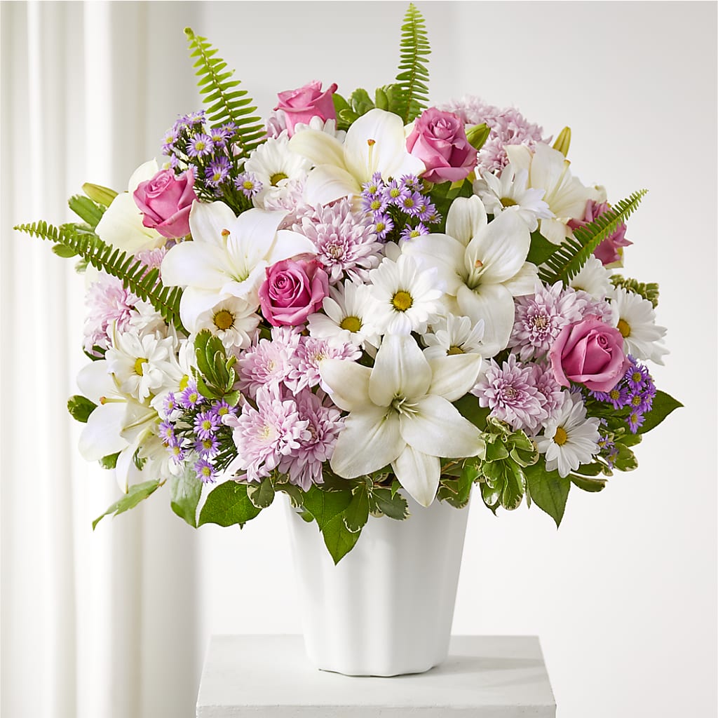 Warmest Thoughts Tabletop Basket – Flowers Forever, Carlsbad CA