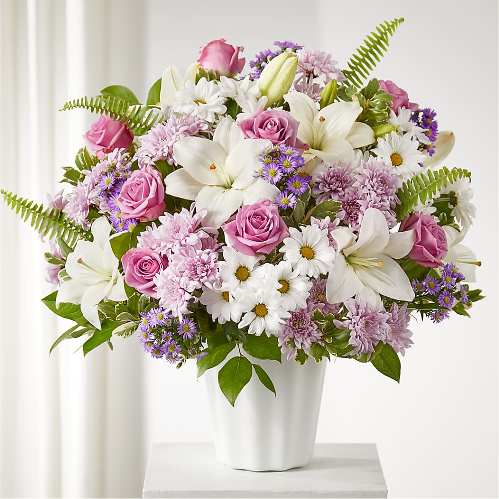 Warmest Thoughts Tabletop Basket – Flowers Forever, Carlsbad CA