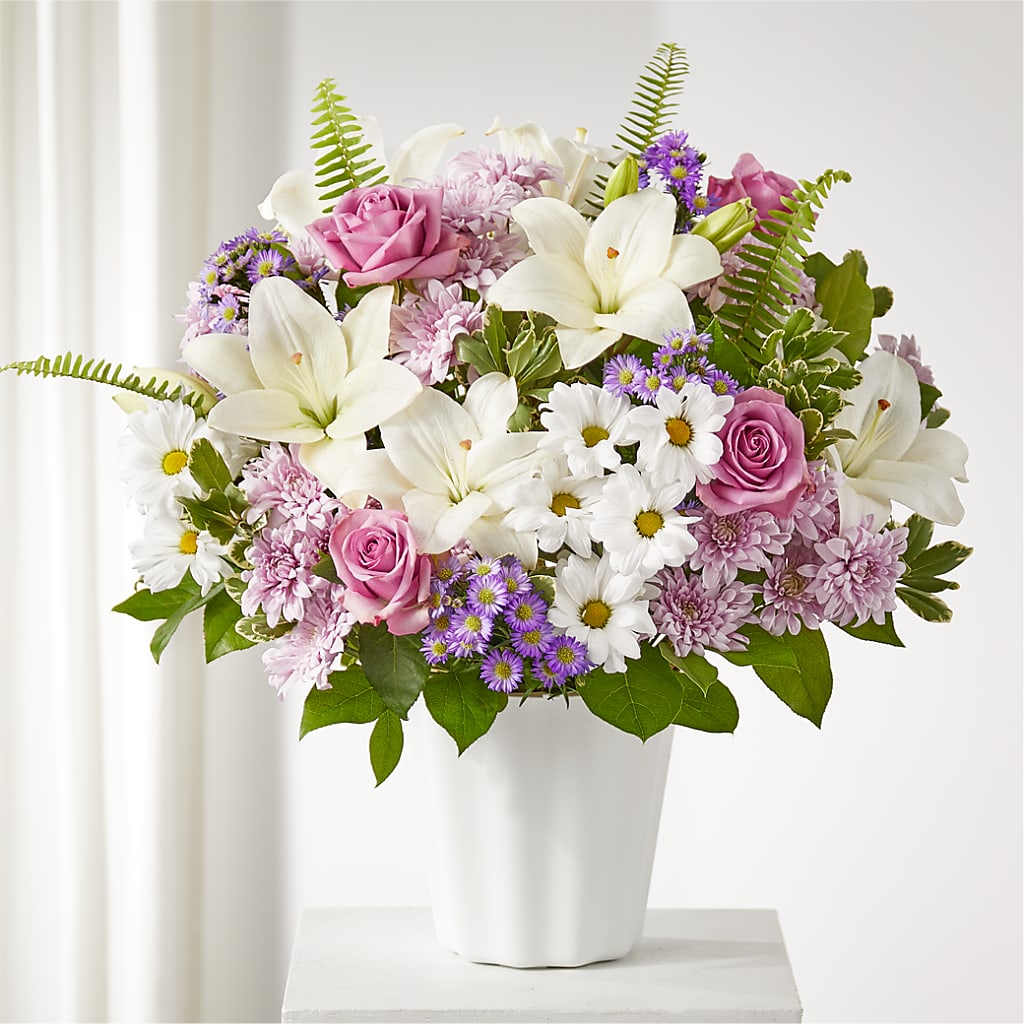 Warmest Thoughts Tabletop Basket – Flowers Forever, Carlsbad CA