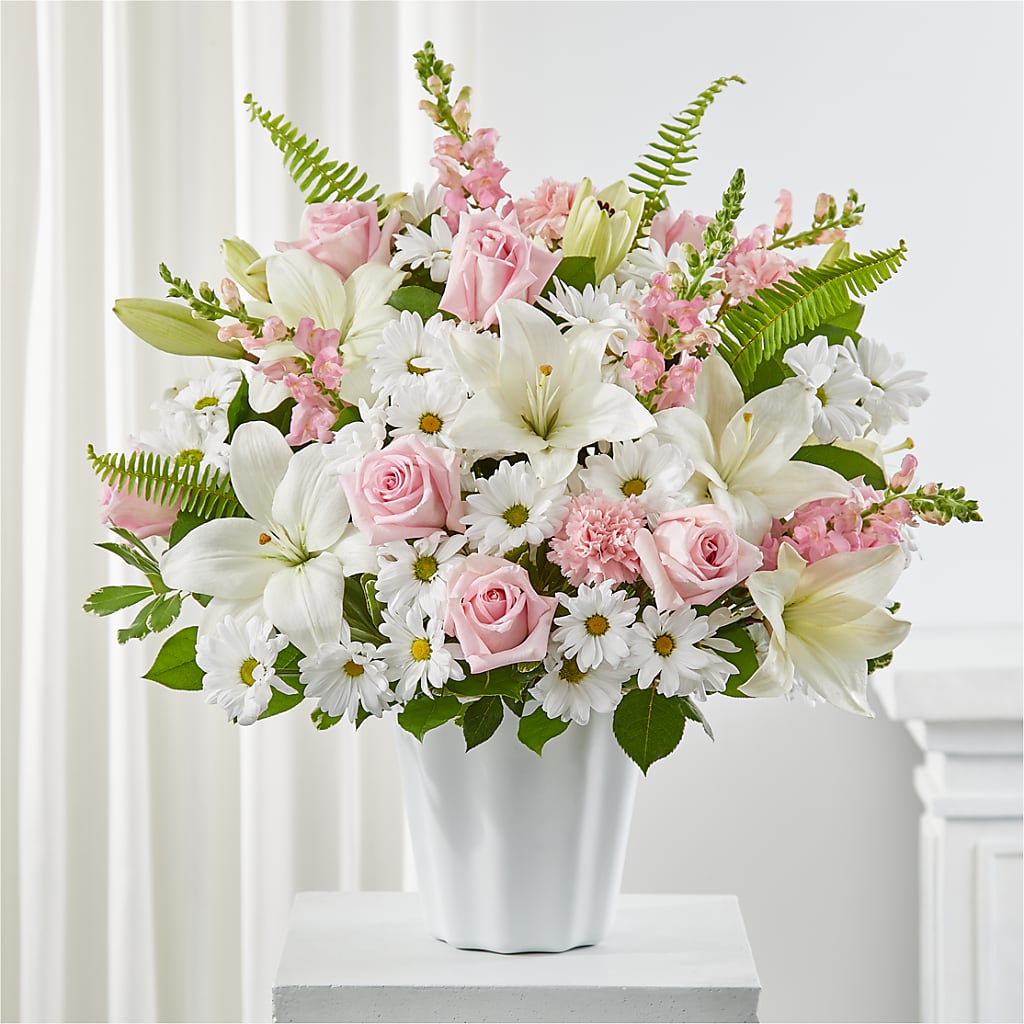 Soft Touch Tabletop Basket – Flowers Forever, Carlsbad CA