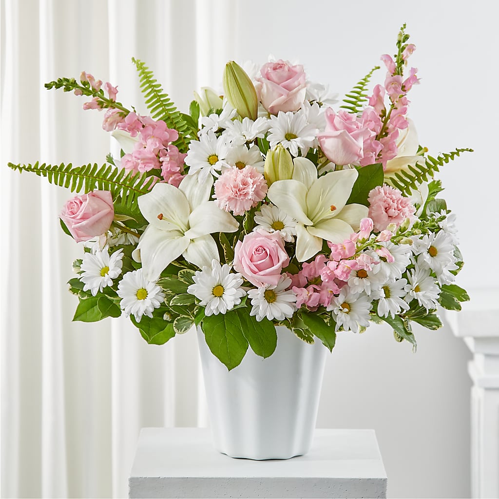 Soft Touch Tabletop Basket – Flowers Forever, Carlsbad CA