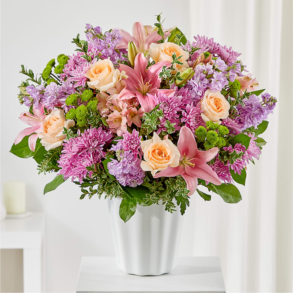 Supportive Embrace Tabletop Basket – Flowers Forever, Carlsbad CA